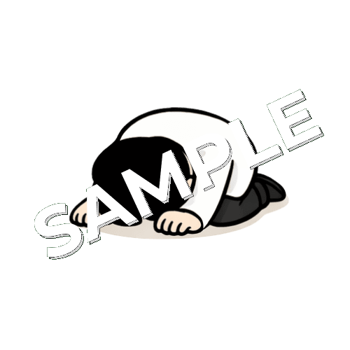 土下座をする男性薬剤師のイラスト