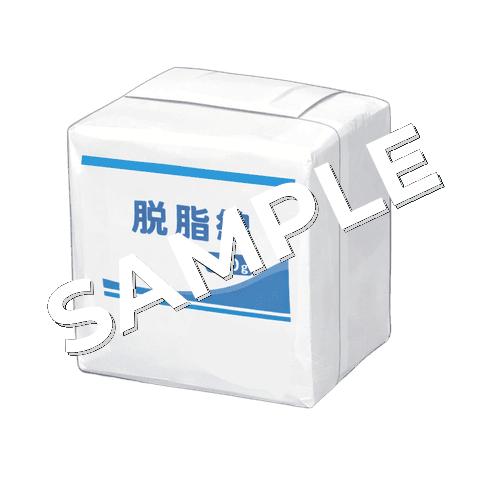 脱脂綿箱のイラスト