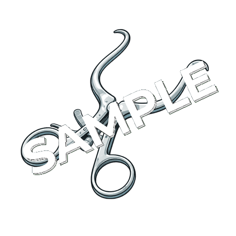 ゲルピー開創器のイラスト