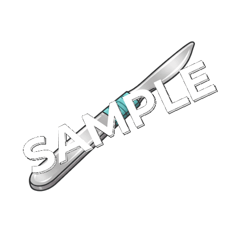 メスのイラスト
