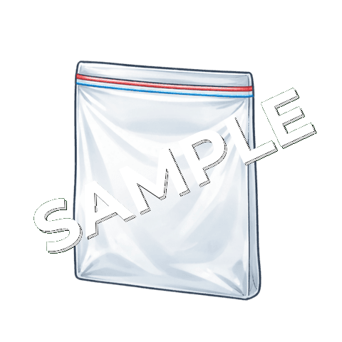 ジップロックのイラスト