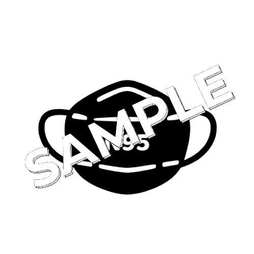 N95レスピレータのピクトグラム