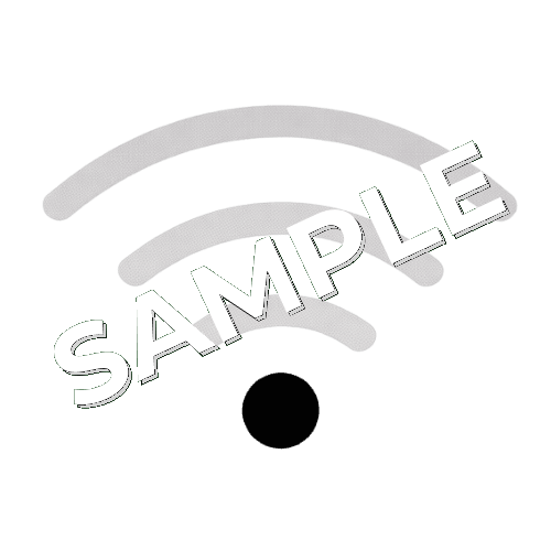 弱Wi-Fiのピクトグラム