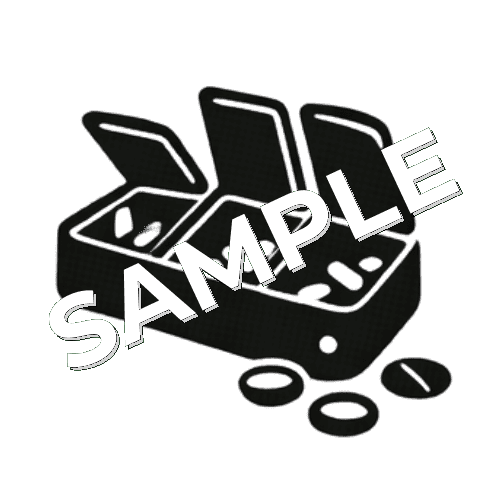 ピルケースのピクトグラム