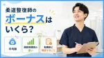柔道整復師のボーナスはいくら？平均額・施設規模別の違い・転職前に確認することを解説 イメージ
